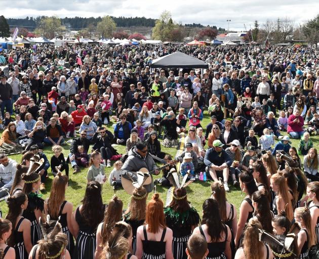 Last year's Blossom Festival. PHOTO: ODT FILES