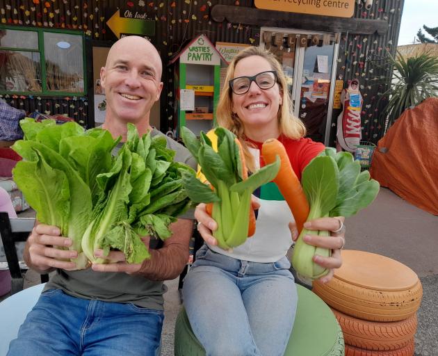 Wānaka Wastebusters staff Toby Butland and Celine Van der Eecken are heading Every Bite, a new...