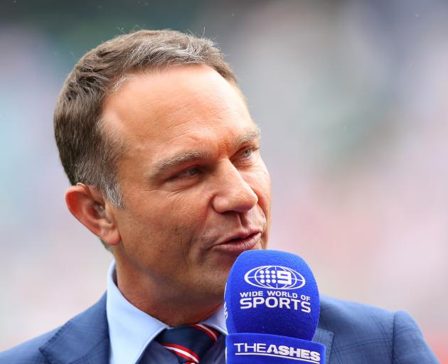 Michael Slater became a commentator after his retirement from cricket. Photo: Getty Images