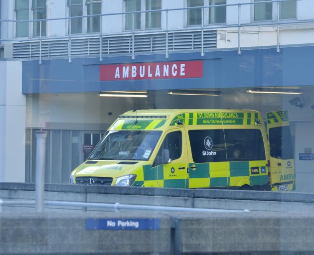 Dunedin Hospital emergency department. PHOTO: GERARD O’BRIEN