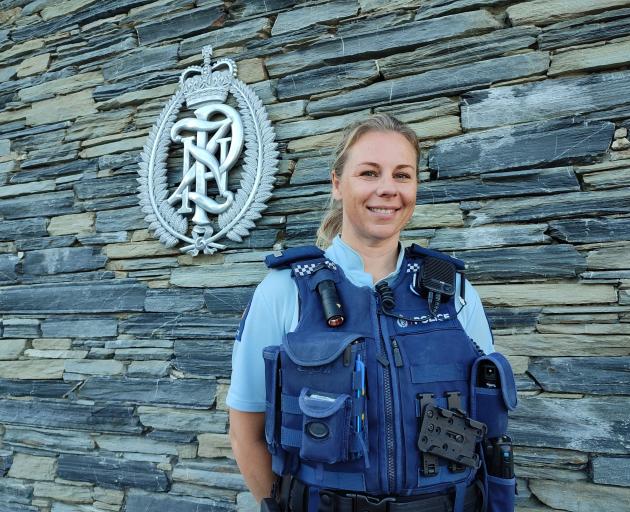 Wānaka police constable Katrina Johnstone. PHOTO: REGAN HARRIS