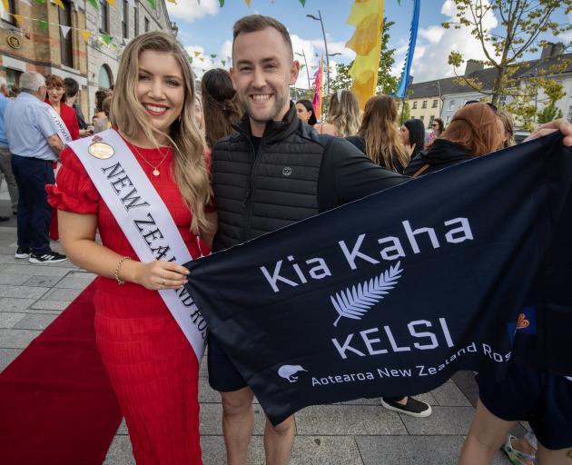 Kelsi Wallace was proud to represent New Zealand at the Rose of Tralee international festival...