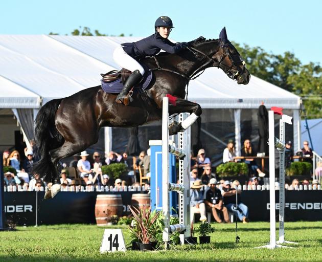 Emma Gillies, seen here on Benrose Black Jack at the Horse of the Year show in Hastings last...