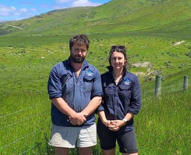 Angus Barr and Tara Dwyer manage The Wandle for Lone Star Farms. PHOTO: SUPPLIED