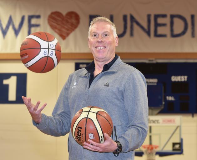 Basketball Otago general manager Peter Drew is pleased with how his sport is tracking. PHOTO:...
