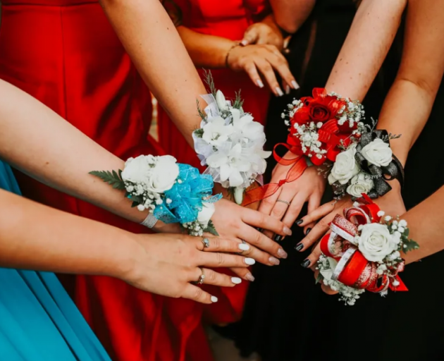 A lot of time, money and planning goes into attending the school ball. Photo: Supplied via RNZ
