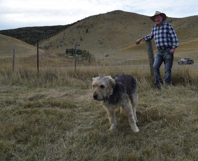 Waihemo Collie Club president Lloyd Smith, with his dog Barney, is set to compete at the national...