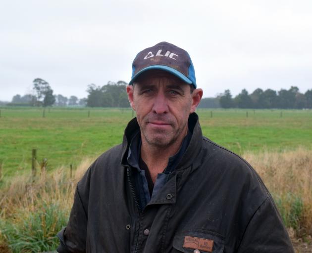 Dairy farm owner Duncan Wells says a lack of moisture and an abundance of grass grubs is making...