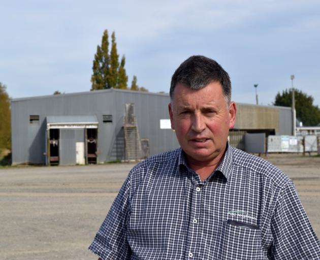PGG Wrightson agent Craig Dempster praises the 16 Charolais-cross steer calves, which won the R.B...