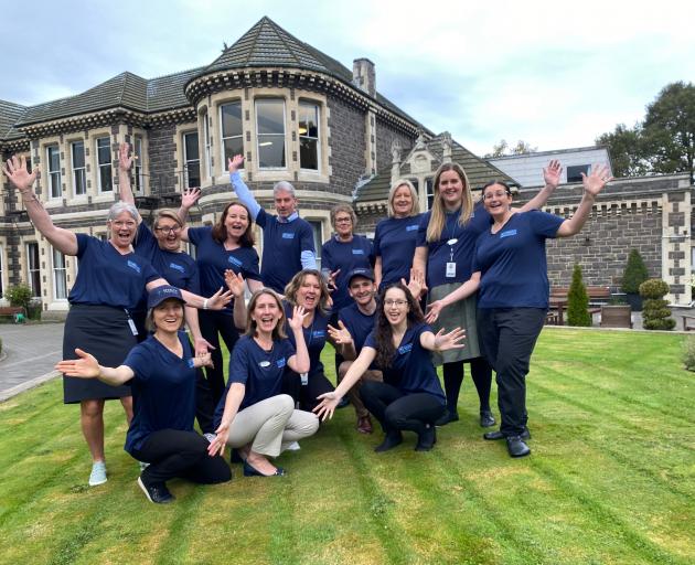 Members of the Mercy Hospital team are ready to take part in Saturday’s Dunedin Relay for Life,...