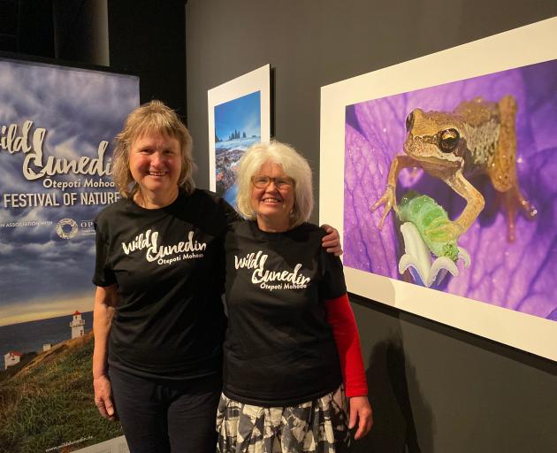 Wild Dunedin Festival co-ordinator Suzanne Middleton (left) and director Jeannie Hayden are...