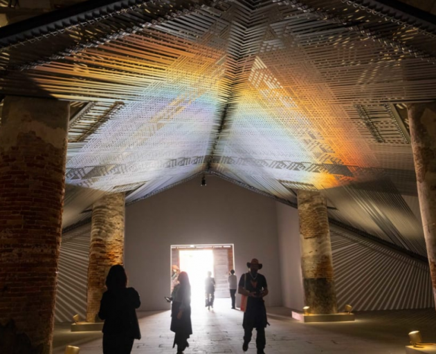 Mataaho Collective's Takapau in Stranieri Ovunque, Foreigners Everywhere at the 30th Venice...