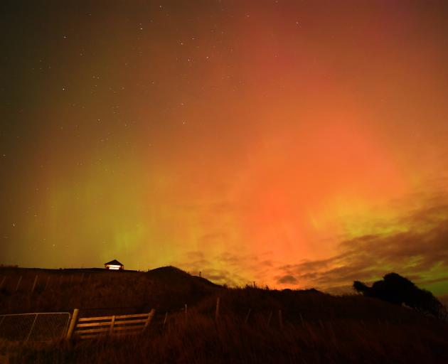 Saturday’s aurora. PHOTO: STEPHEN JAQUIERY