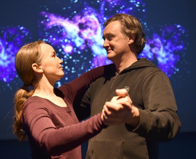 The walls around Rosella Hart and Mat Wilson, playing Roland and Marianne, will subtly shift as...