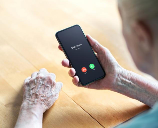 Be careful of callers from phone numbers you do not know. Photo: Getty Images / File