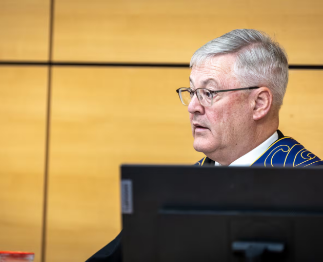 Judge Philip Rzepecky is overseeing the Judge-Alone trial for The Enchanter. Photo / Michael Craig