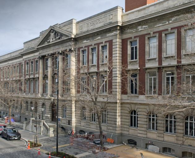 The Otago Medical School building in Great King St. PHOTO: ODT FILES