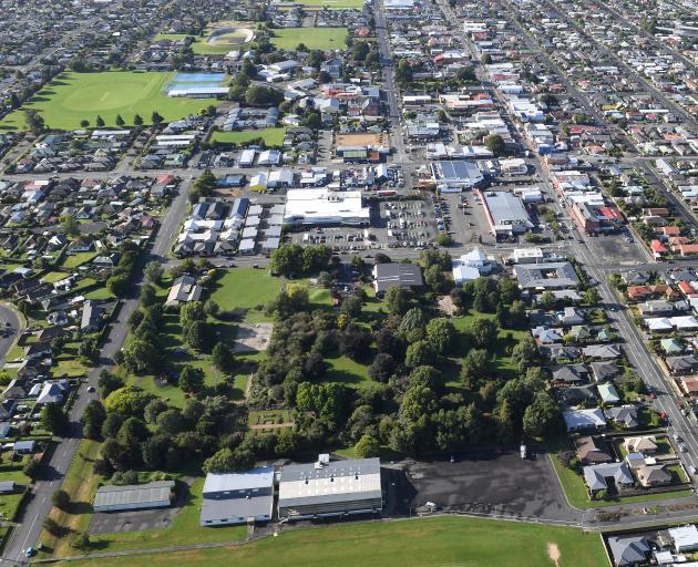 The Memorial Park Gardens in Mosgiel. PHOTO: STEPHEN JAQUIERY