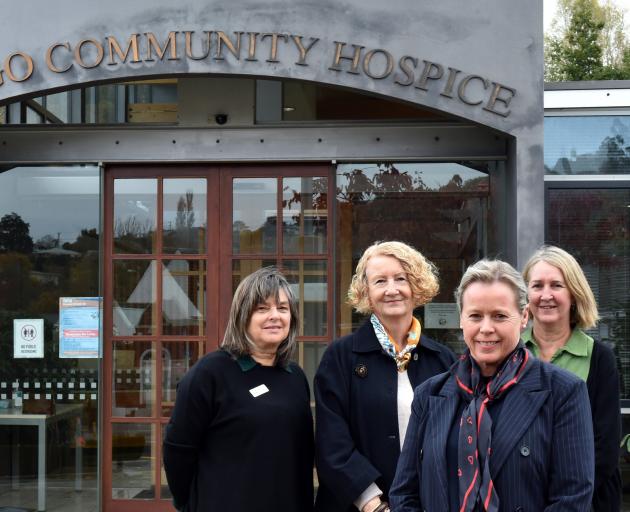 Otago Community Hospice staff (from left) nurse practitioner Sally Fleming, clinical nurse...