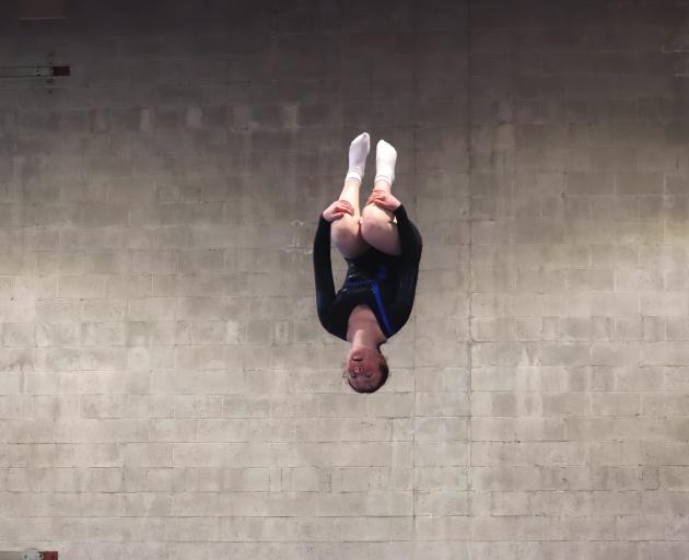 Dunedin Trampoline Sports member Eliana Smart, 15, of Dunedin.