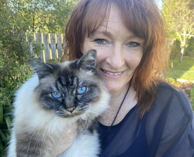 Amanda Tulley is thankful her cat Walter is still alive, despite him being shot on two occasions.