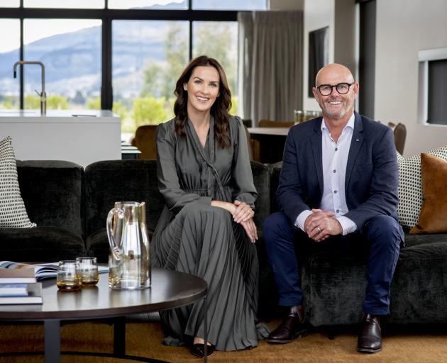 Sales associates Julie White and John McColl.