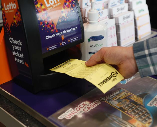 That someone wins Lotto every week justifies hope. PHOTO: THE NEW ZEALAND HERALD