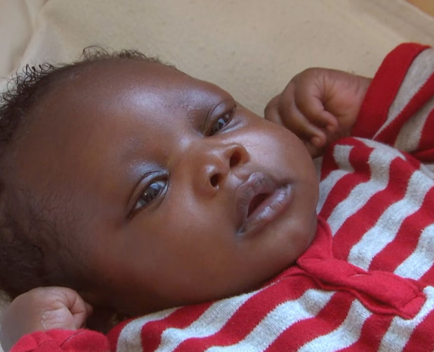 Harry, the first baby, was found in a park in Newham in September 2017. Photo: Metropolitan Police