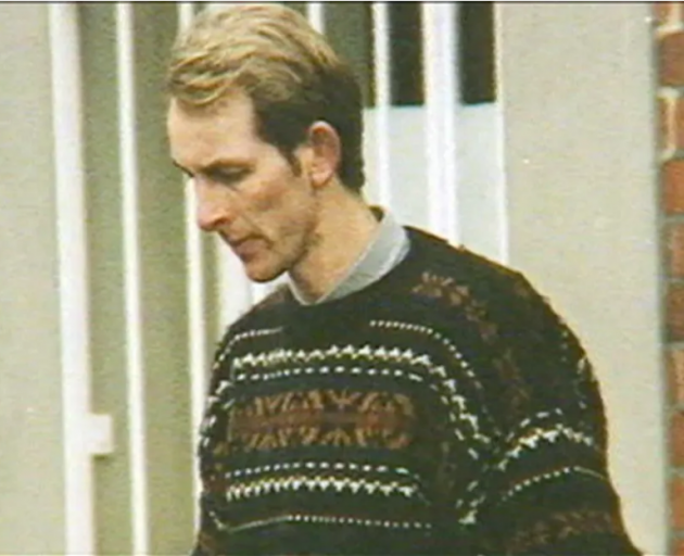 David Bain pictured in October 1994, at the time of his first trial for the murders of his...
