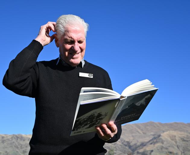 Always on the hunt for new quiz questions is Wānaka quiz master George Smyth. PHOTO: REGAN HARRIS
