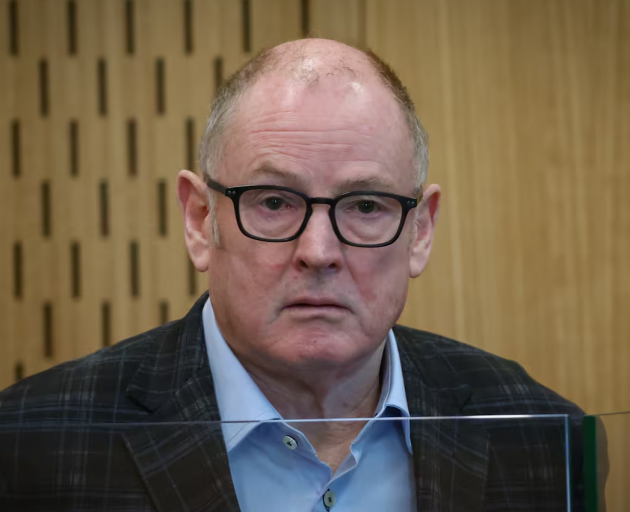 Ian Dallison at his sentencing in the High Court at Christchurch for attempted murder. Photo:...