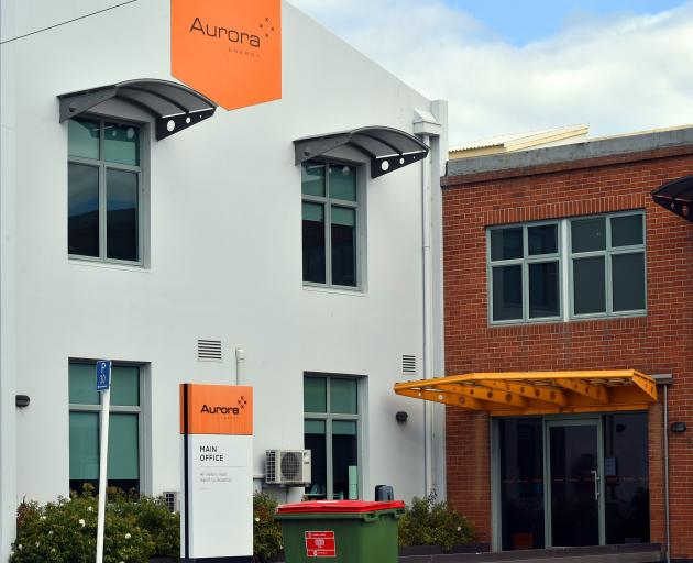 Aurora Energy facilities in Dunedin. PHOTO: Gregor Richardson