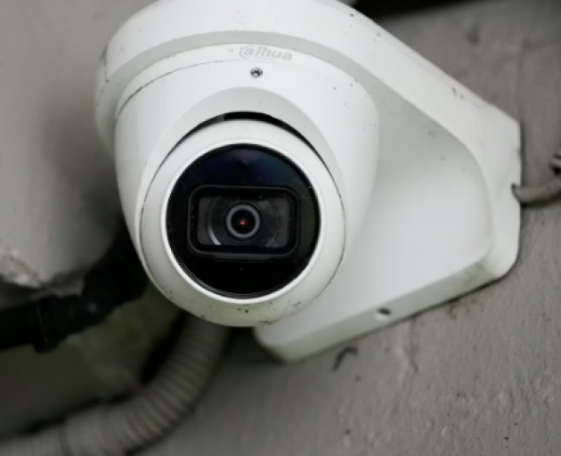 The tenants claimed their neighbours had security cameras that could see into their windows....