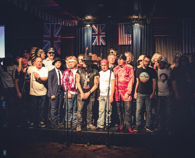 The Saints All Male Choir have started a social media campaign to bring the actor and musician...