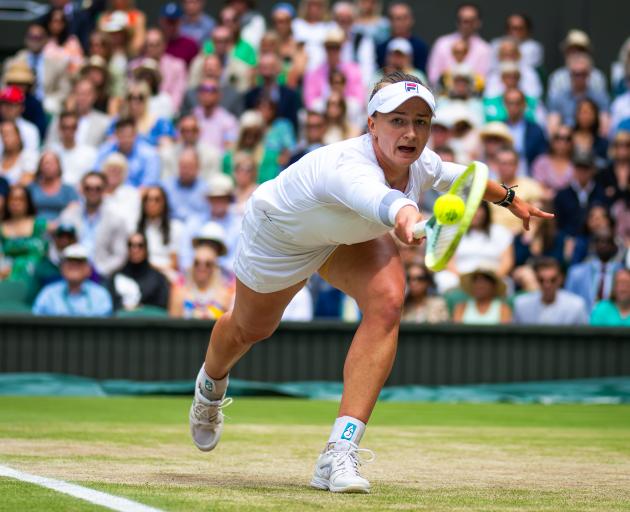 Barbora Krejcikova claimed her second Grand Slam title after a hard-fought win over Italy's...