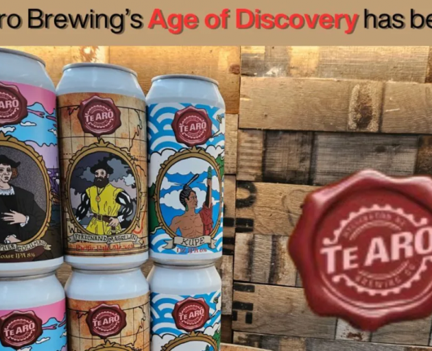 The Te Aro Brewing Company is under fire for its use of a Polynesian navigator to promote alcohol...