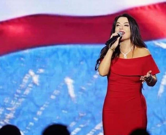 Former Dunedin singer Marla Kavanaugh will sing the New Zealand national anthem before the All...