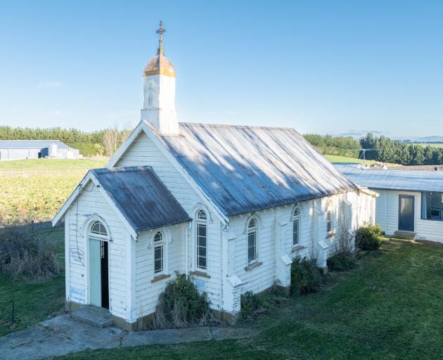 The Glenkenich Presbyterian Church building in West Otago is up for auction for removal. PHOTO:...
