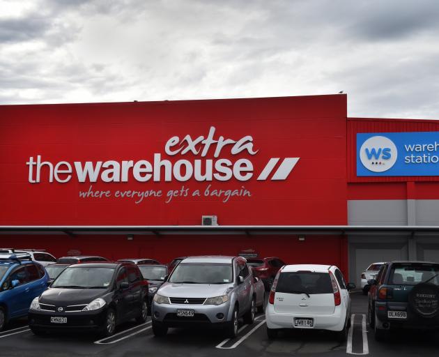 The Warehouse. File photo: Gregor Richardson