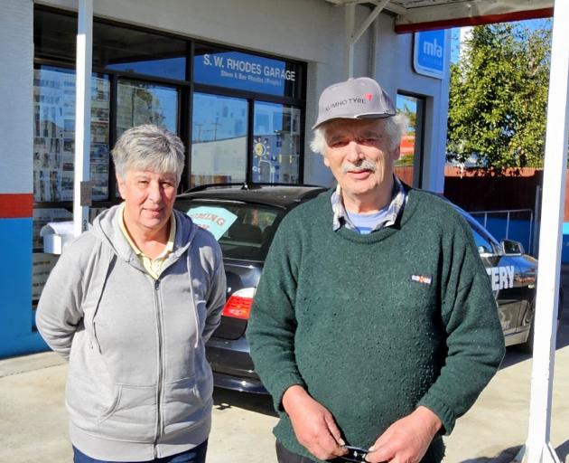 Bev and Steve Rhodes have sold SW Rhodes Garage. PHOTO: CONNOR HALEY