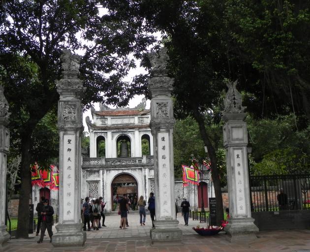 The Temple of Literature, in Hanoi, is one of the places on the itinerary of Maniototo Area...