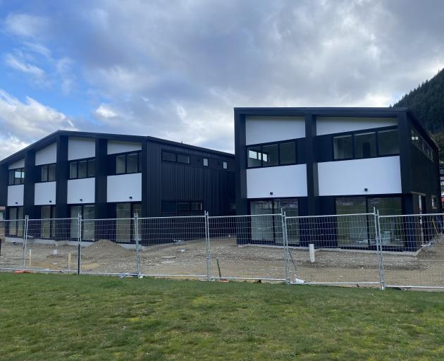 The first stage of Trojan Holdings’ new Fryer St staff accommodation complex, viewed from Warren...