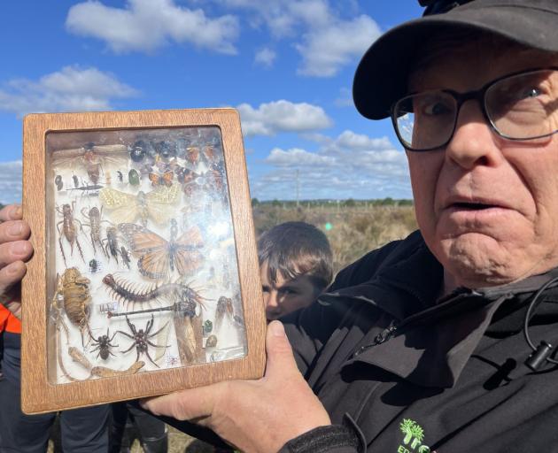 Bug Man Ruud Kleinpaste shared his knowledge during the day.