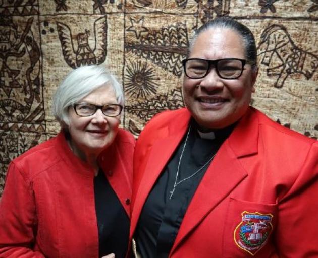 Margaret Hayward and Sesi Mausia. Photo: RNZ / Jimmy Ellingham