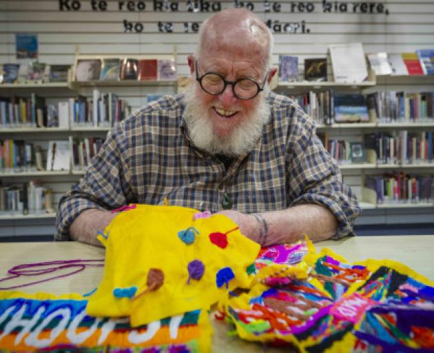 Max Lucas at work. Photo: Newsline