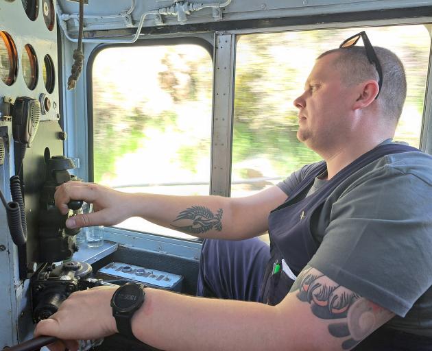 Locomotive driver Andy Howie hopes the reopening of the line after a Covid-forced absence will...