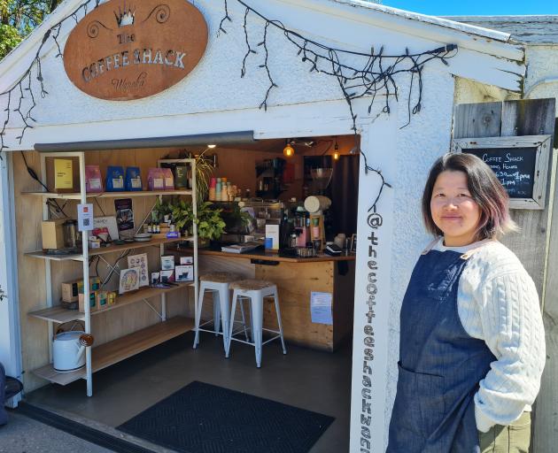 Barista Bonnie Lam, owner of the Coffee Shack and Coffee Dojo, was second at the New Zealand...