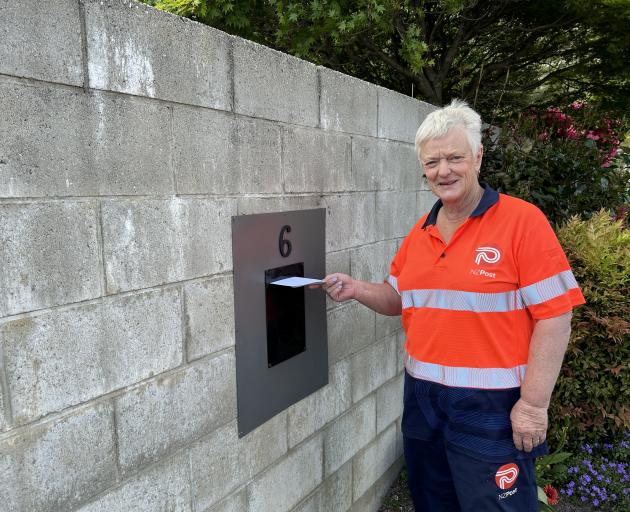 Roxburgh postie Donna Parker will deliver her last mail on Christmas Eve, after more than 17...