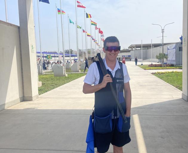 Clay target shooter Jack Heslip returns from the junior world championships. PHOTO: SUPPLIED