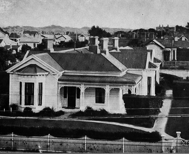 Mr and Mrs R.A. Anderson's Gala St, Invercargill, residence, the second of two Southland...